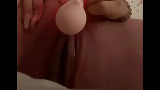 Young Asian girl can&rsquo;t be at clit sucker toy&comma; and enjoys orgasm as pussy bazoo quiver uncontrollably